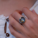 Rainbow Labradorite ~Sterling Silver 925~ MR022 - Maresia Jewelry