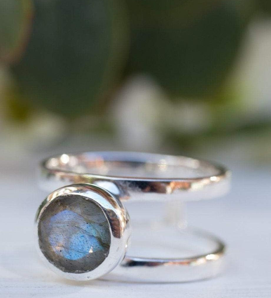 Rainbow Labradorite ~Sterling Silver 925 ~ MR183 - Maresia Jewelry