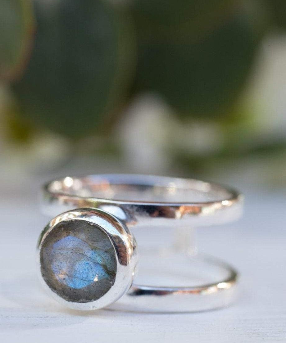 Rainbow Labradorite ~Sterling Silver 925 ~ MR183 - Maresia Jewelry