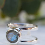 Rainbow Labradorite ~Sterling Silver 925 ~ MR183 - Maresia Jewelry