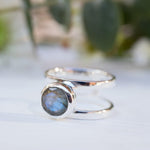 Rainbow Labradorite ~Sterling Silver 925 ~ MR183 - Maresia Jewelry