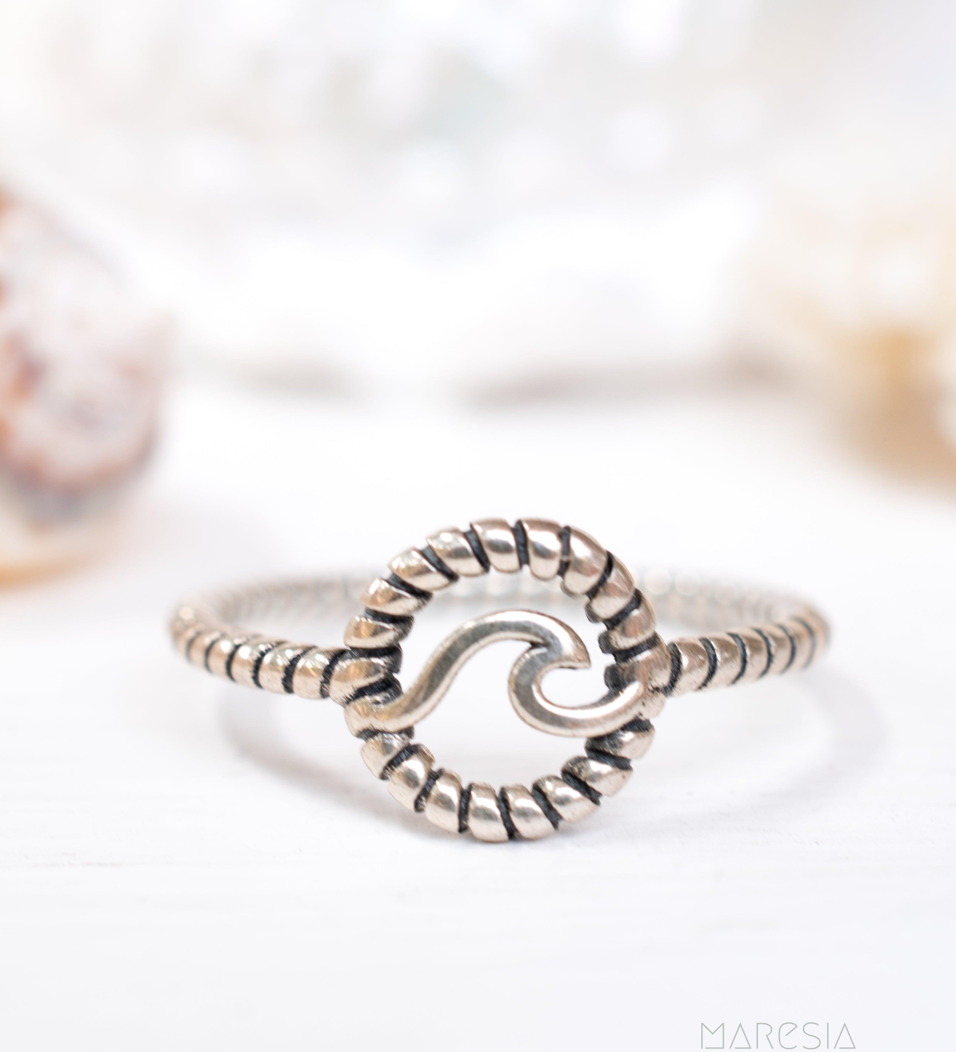 Recreio Ring~ Sterling Silver 925~ SMR091 - Maresia Jewelry