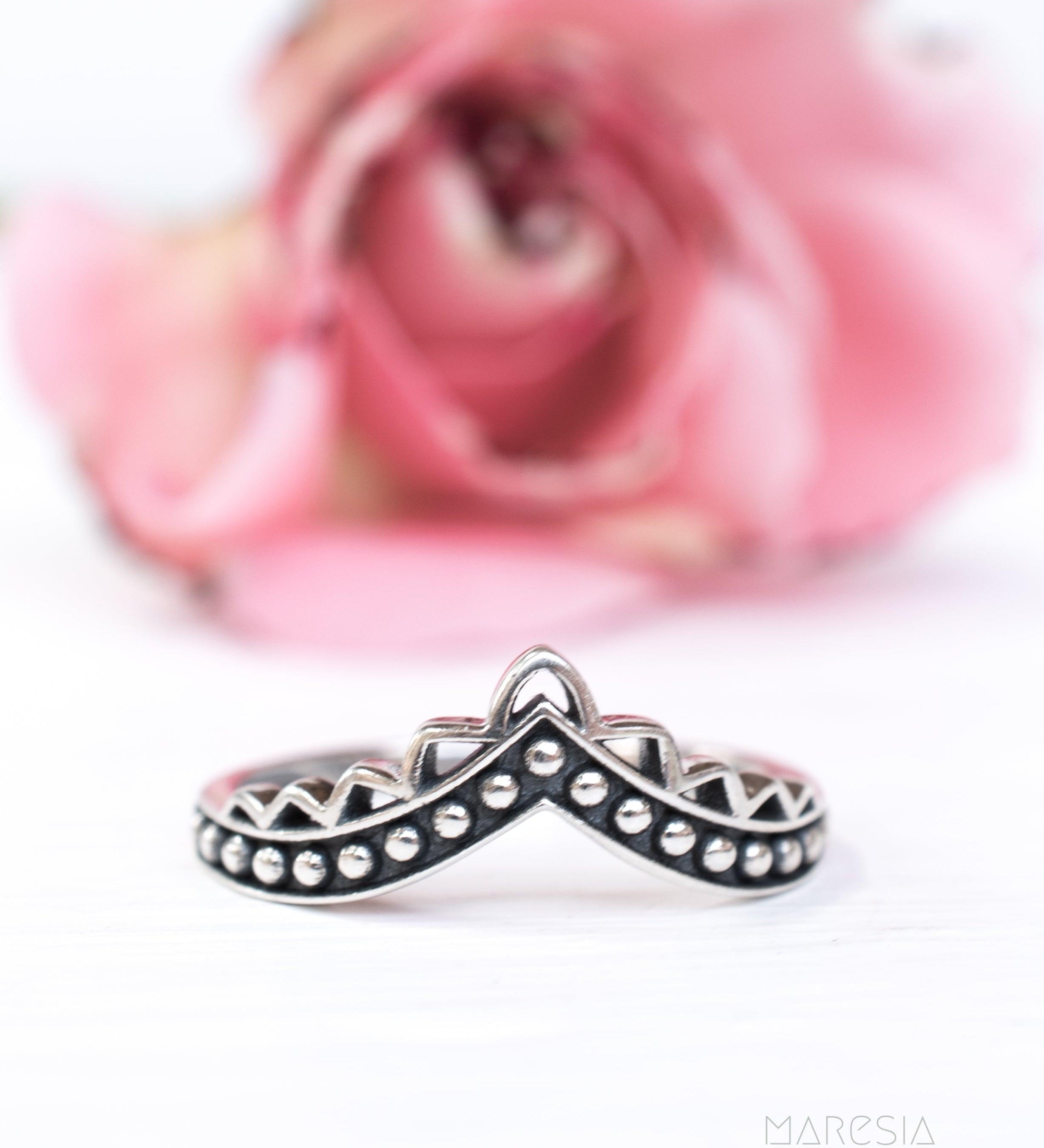 Ring~ Sterling Silver 925~ SMR065 - Maresia Jewelry