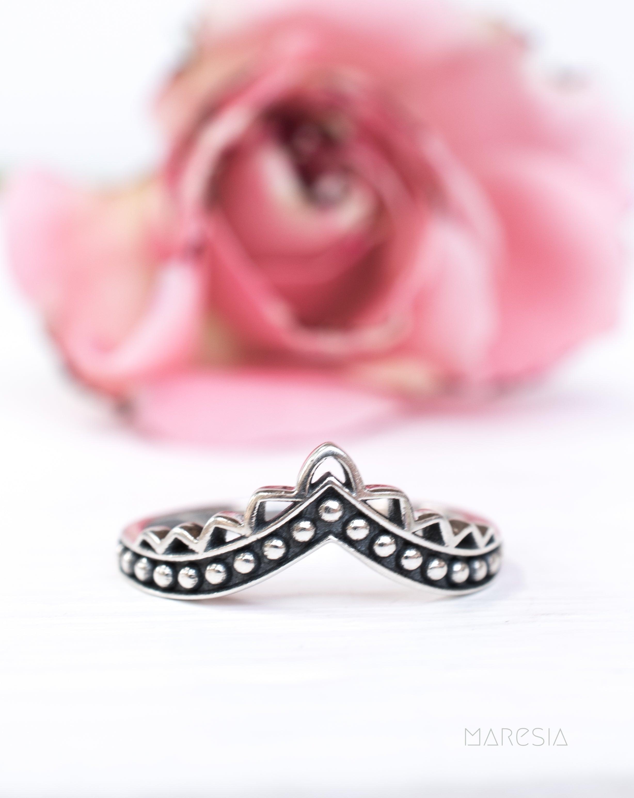 Ring~ Sterling Silver 925~ SMR065 - Maresia Jewelry