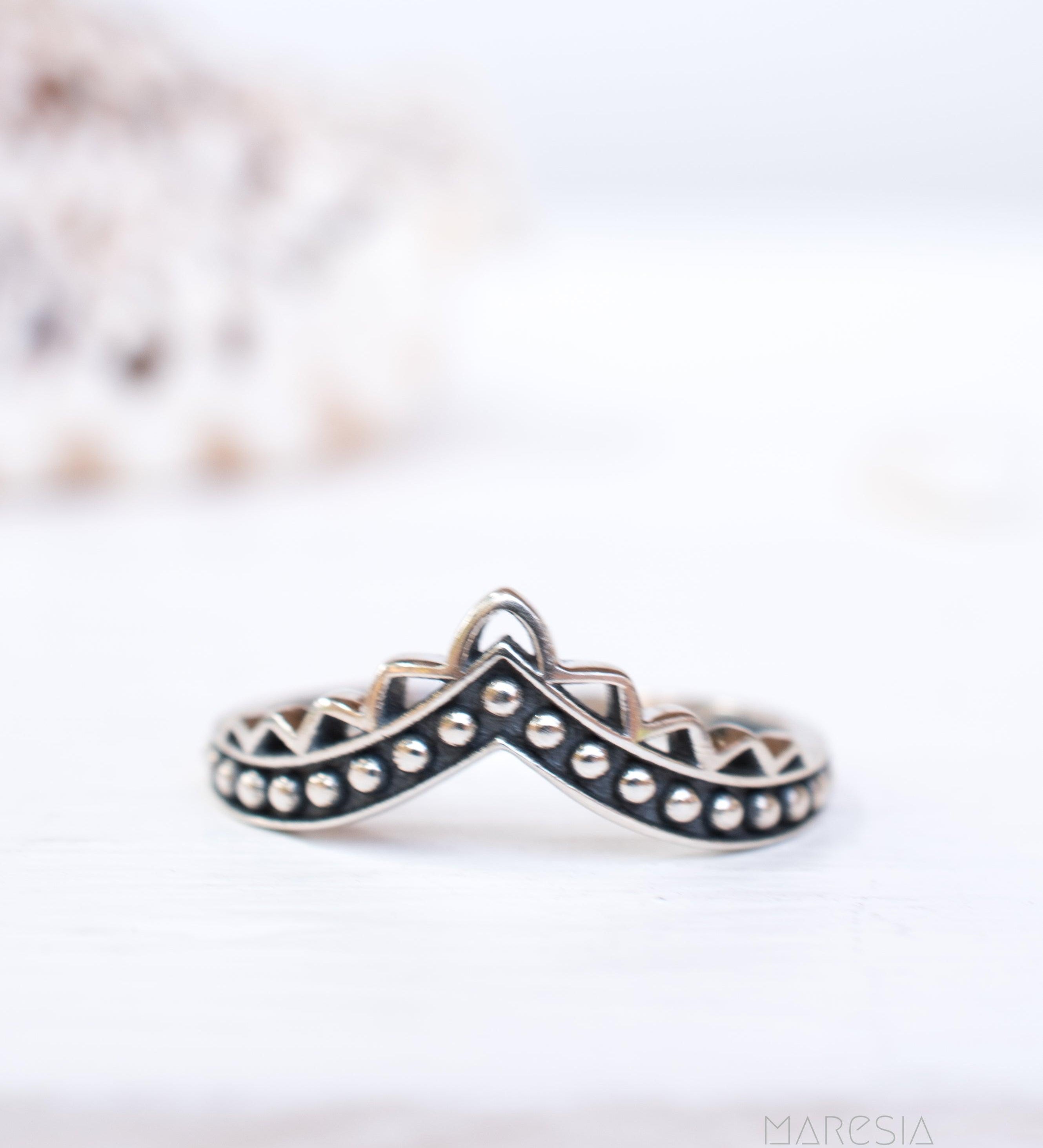 Ring~ Sterling Silver 925~ SMR065 - Maresia Jewelry