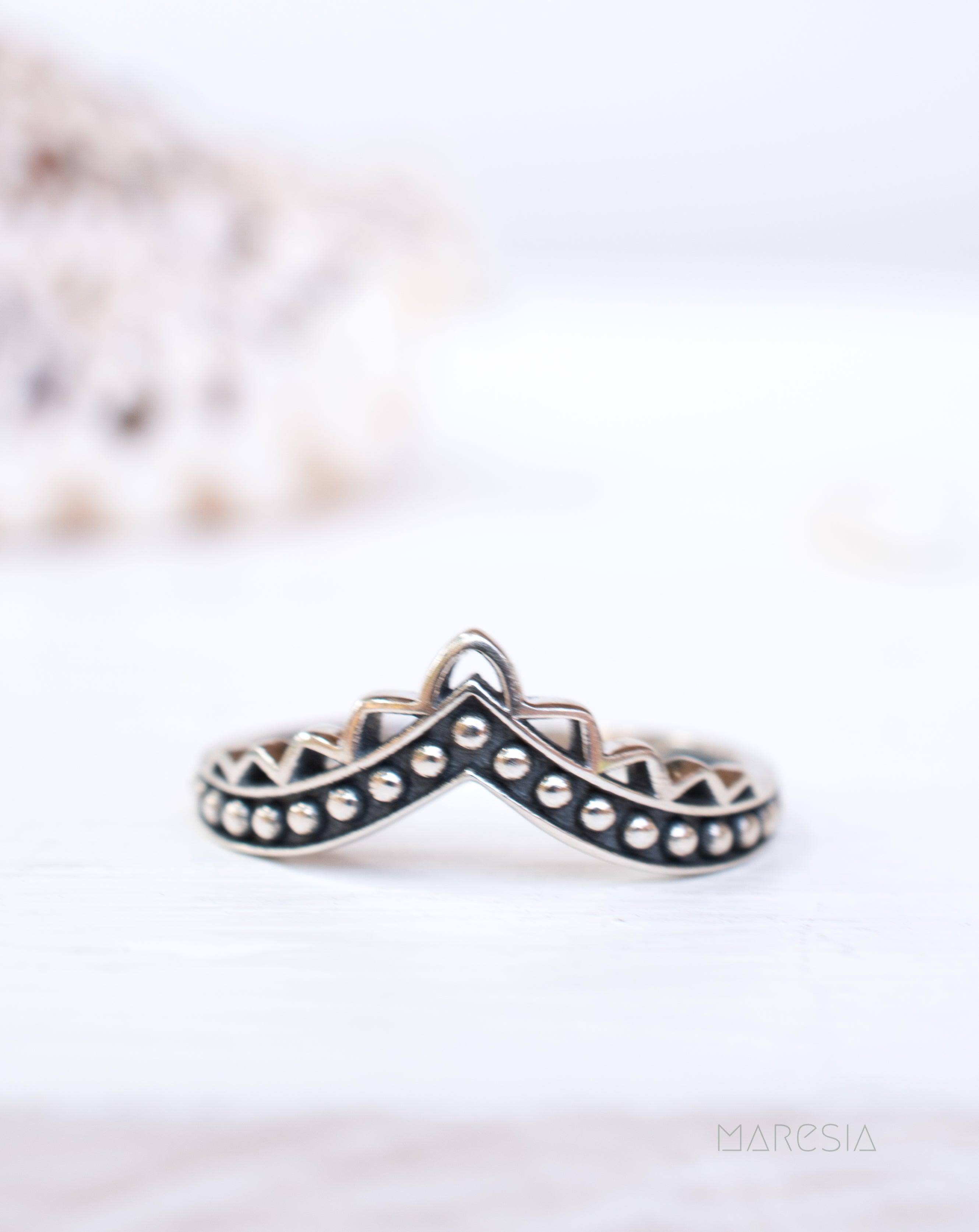 Ring~ Sterling Silver 925~ SMR065 - Maresia Jewelry