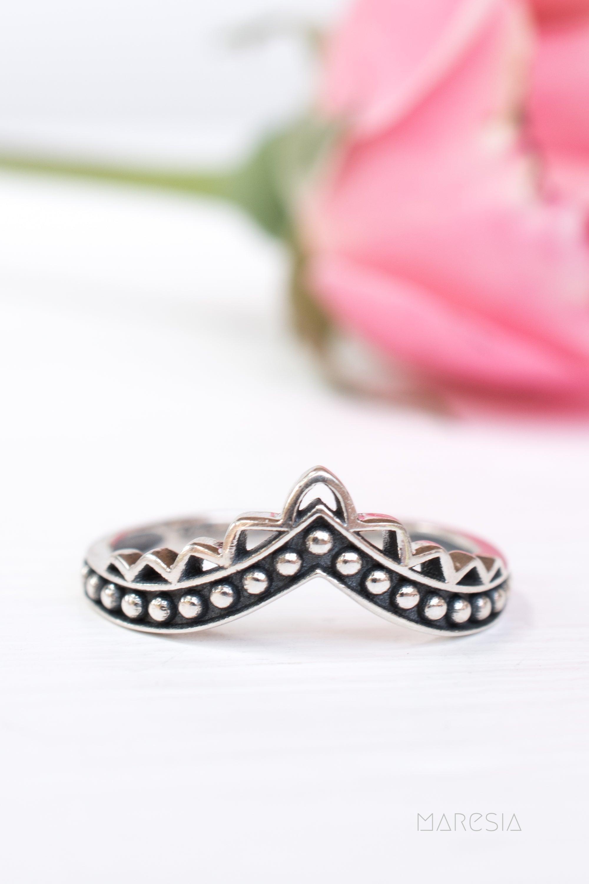 Ring~ Sterling Silver 925~ SMR065 - Maresia Jewelry
