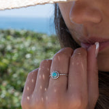 Rio Tavares Turquoise Ring ~ Sterling Silver 925~SMR023 - Maresia Jewelry