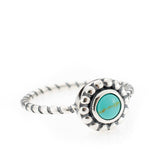 Rio Tavares Turquoise Ring ~ Sterling Silver 925~SMR023 - Maresia Jewelry
