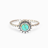 Rio Tavares Turquoise Ring ~ Sterling Silver 925~SMR023 - Maresia Jewelry