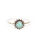 Rio Tavares Turquoise Ring ~ Sterling Silver 925~SMR023 - Maresia Jewelry