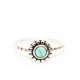 Rio Tavares Turquoise Ring ~ Sterling Silver 925~SMR023 - Maresia Jewelry