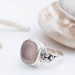 Alice Ring ~ Rose Quartz ~ Sterling Silver 925 ~ MR258