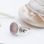 Alice Ring ~ Rose Quartz ~ Sterling Silver 925 ~ MR258
