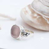 Alice Ring ~ Rose Quartz ~ Sterling Silver 925 ~ MR258