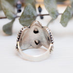 Rose Quartz Ring~Sterling Silver 925 ~ MR095 - Maresia Jewelry