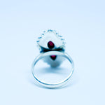 Ruby Ring ~ Sterling Silver 925 ~ MR040 - Maresia Jewelry