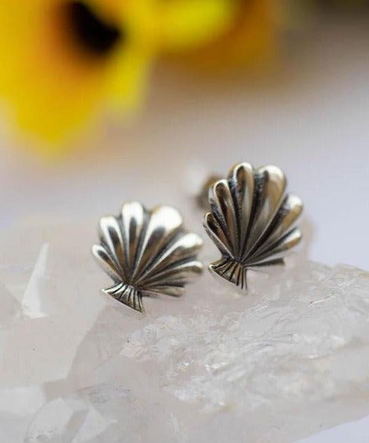 Sea Coach Stud Earrings ~ Sterling Silver 925 ~ SME043 - Maresia Jewelry