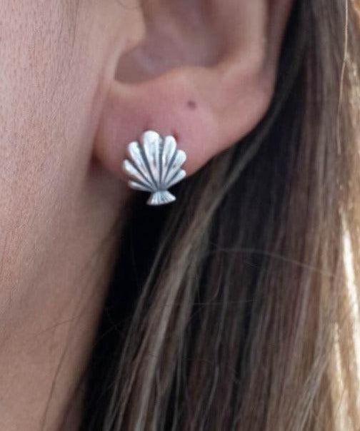 Sea Coach Stud Earrings ~ Sterling Silver 925 ~ SME043 - Maresia Jewelry