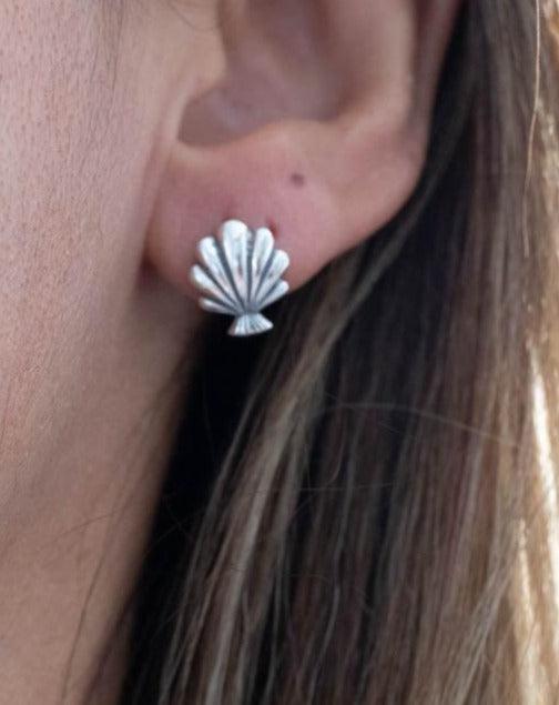 Sea Coach Stud Earrings ~ Sterling Silver 925 ~ SME043 - Maresia Jewelry