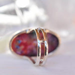 Solar Quartz Ring ~ Sterling Silver 925 ~ SMR150 - Maresia Jewelry
