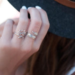 Soledad Ring~ Sterling Silver 925~ SMR - Maresia Jewelry