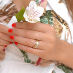 Spinner Ring ~Sterling Silver 925 & Copper & Bronze ~MS001 - Maresia Jewelry