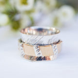 Spinner Ring~ Sterling Silver 925 ~MS019 - Maresia Jewelry