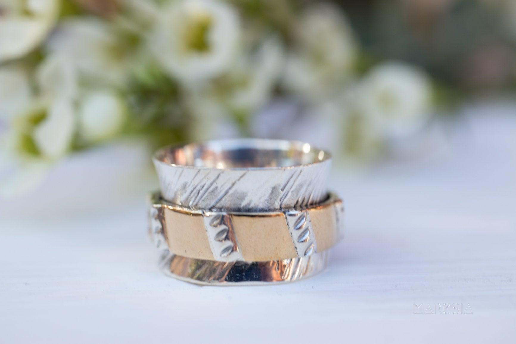 Spinner Ring~ Sterling Silver 925 ~MS019 - Maresia Jewelry
