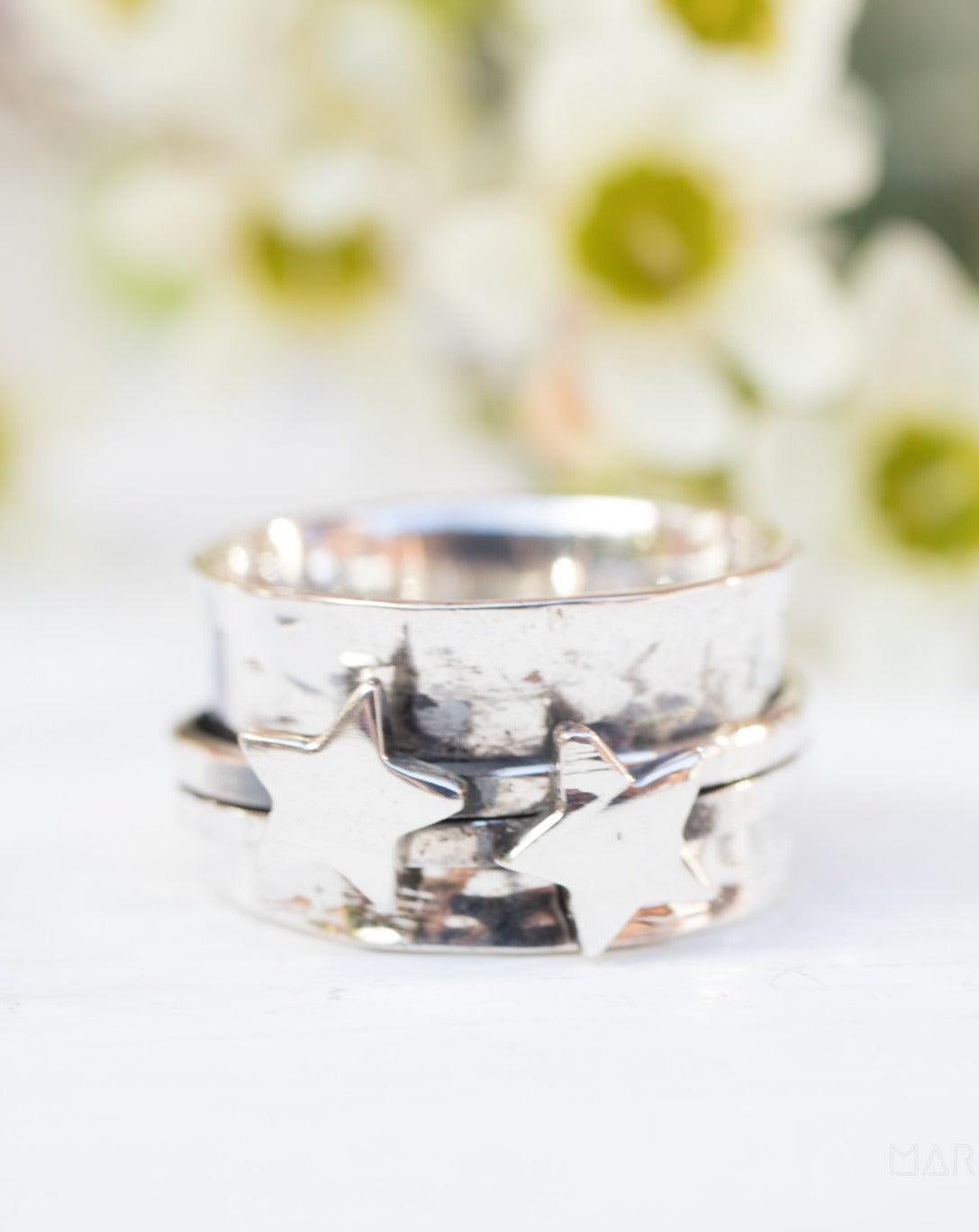 Spinner Ring ~Sterling Silver 925 ~ MS007 - Maresia Jewelry