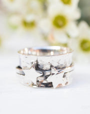 Spinner Ring ~Sterling Silver 925 ~ MS007 - Maresia Jewelry