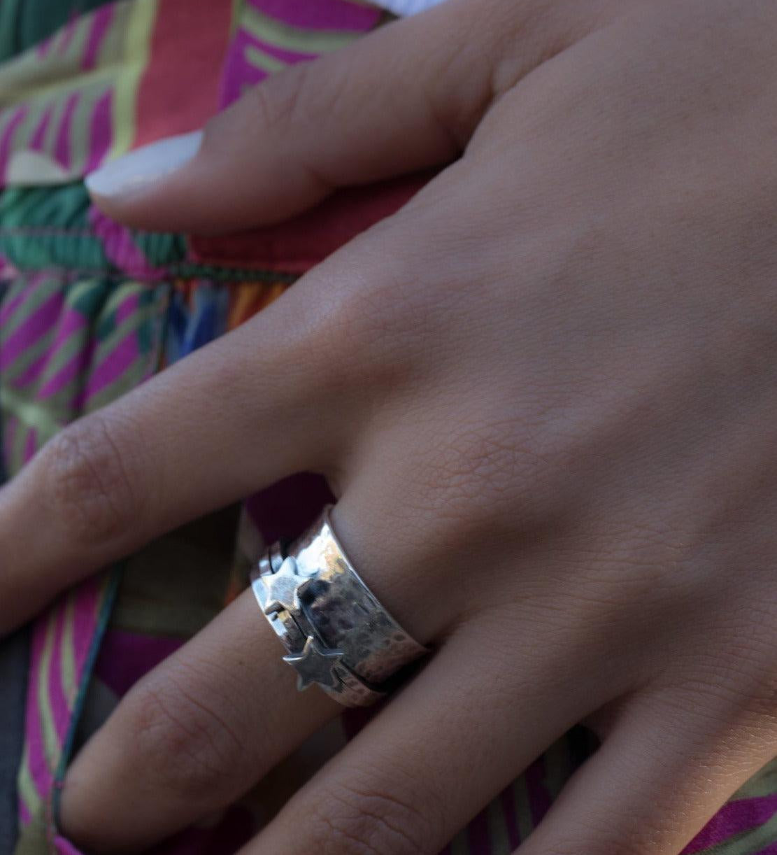 Spinner Ring ~Sterling Silver 925 ~ MS007 - Maresia Jewelry