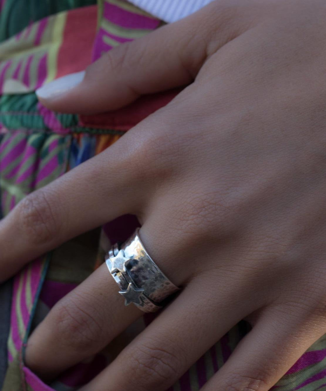 Spinner Ring ~Sterling Silver 925 ~ MS007 - Maresia Jewelry