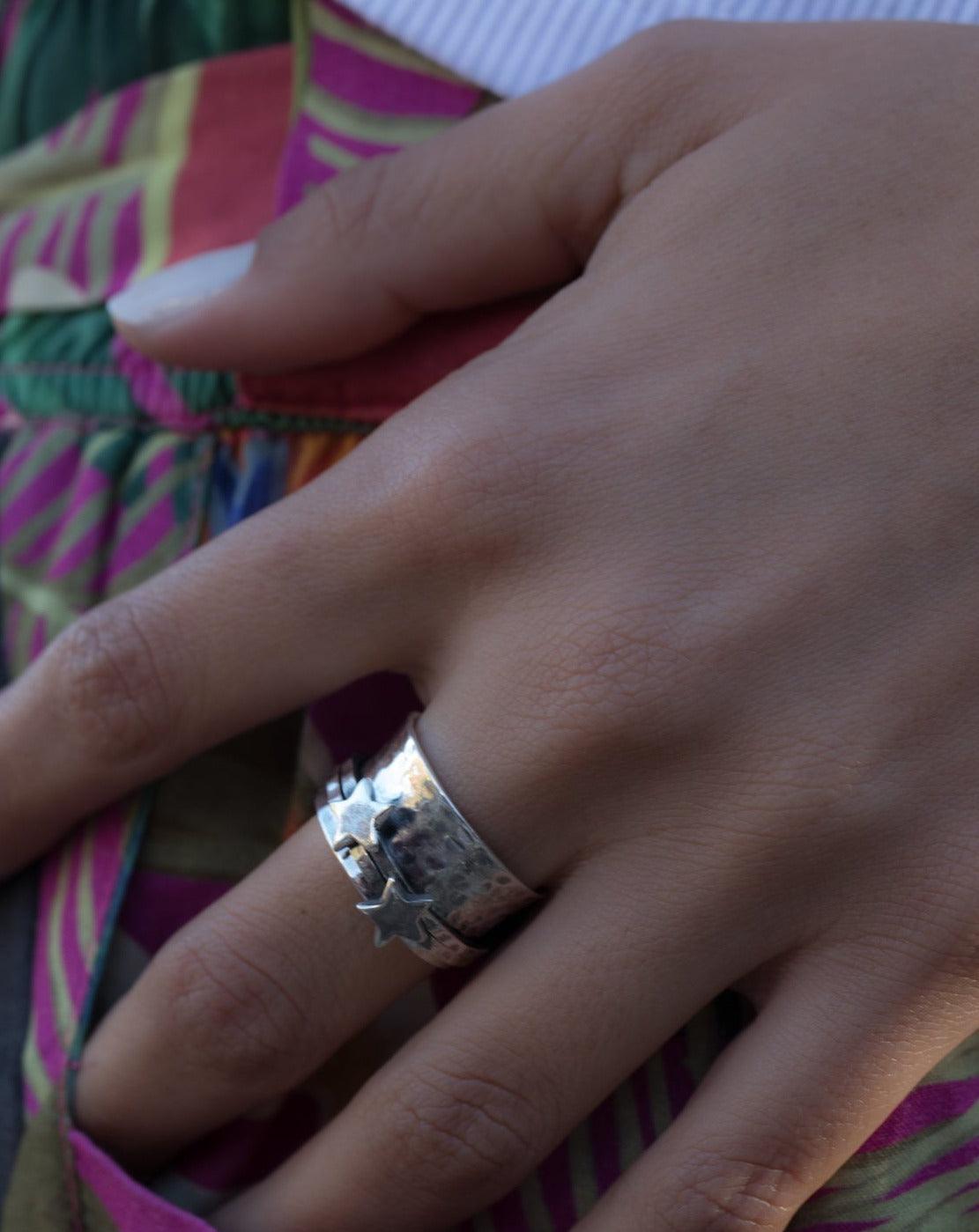 Spinner Ring ~Sterling Silver 925 ~ MS007 - Maresia Jewelry