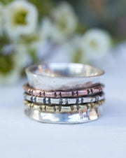 Spinner Ring ~Sterling Silver 925 ~MS008 - Maresia Jewelry