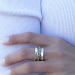 Spinner Ring ~Sterling Silver 925 ~MS008 - Maresia Jewelry