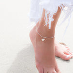 Star Fish Anklet Bracelet ~ Sterling Silver 925~ MA003 - Maresia Jewelry