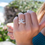 Star Fish Ring~ Sterling Silver 925~ SMR027 - Maresia Jewelry