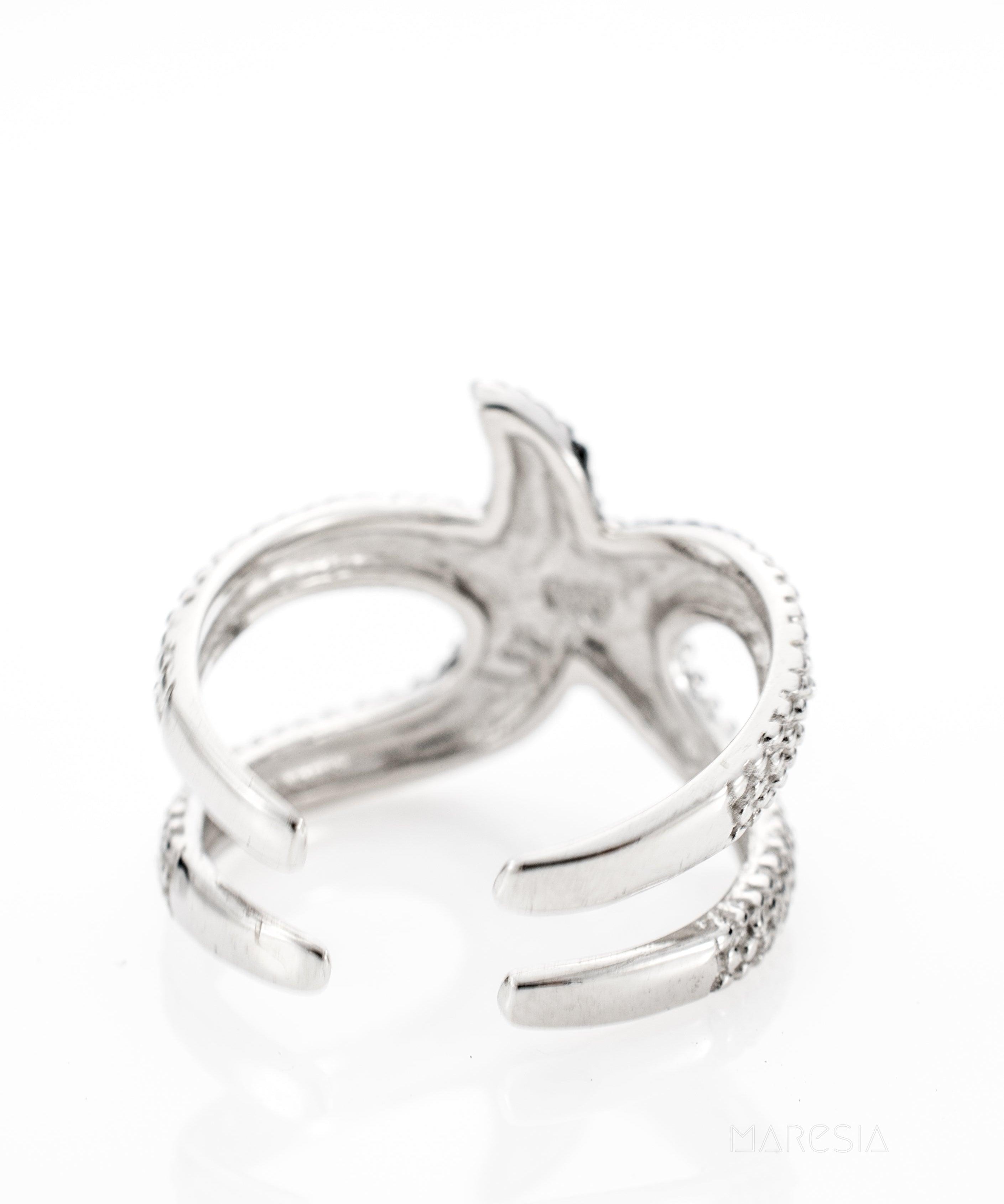 Star Fish Ring~ Sterling Silver 925~ SMR027 - Maresia Jewelry