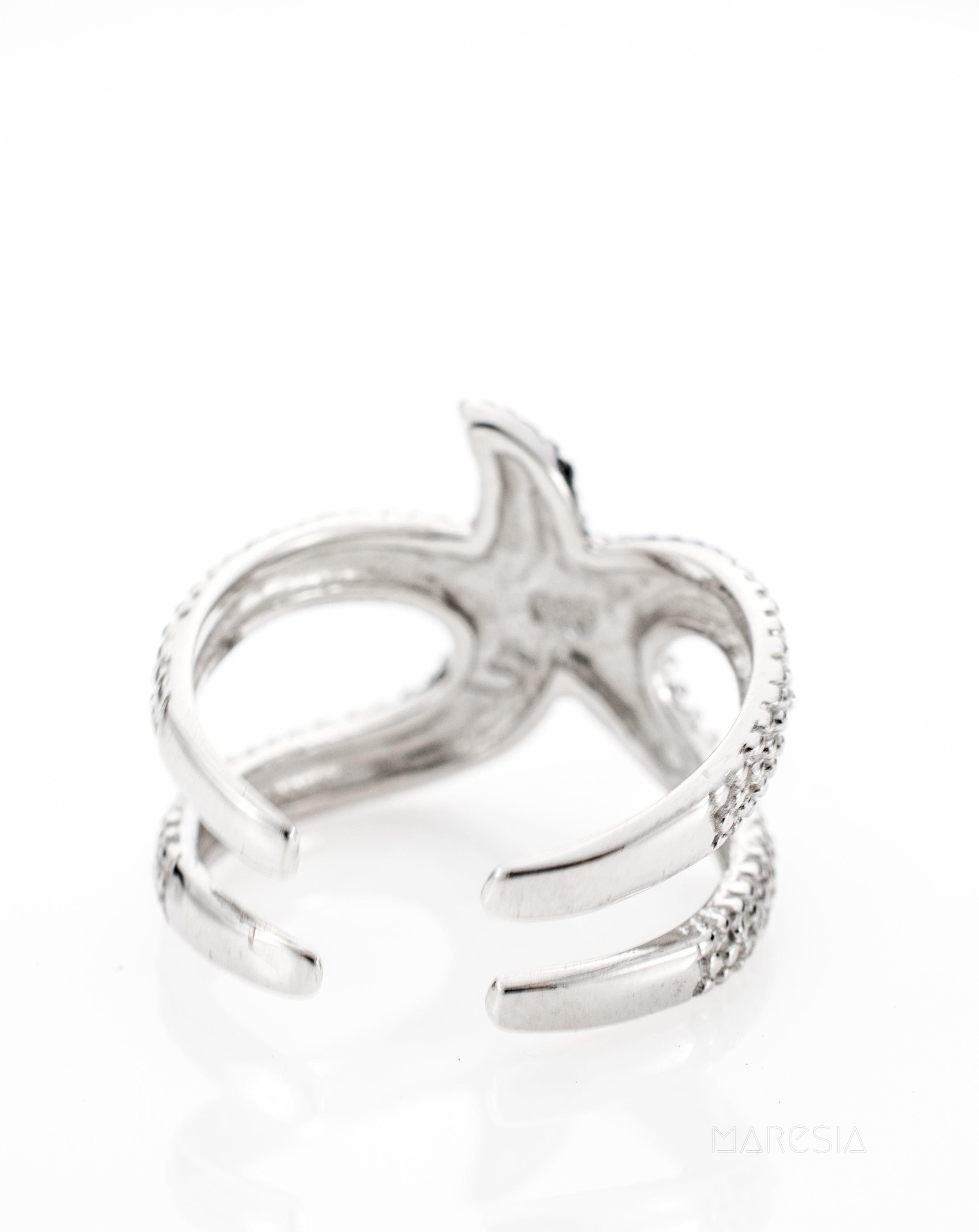 Star Fish Ring~ Sterling Silver 925~ SMR027 - Maresia Jewelry