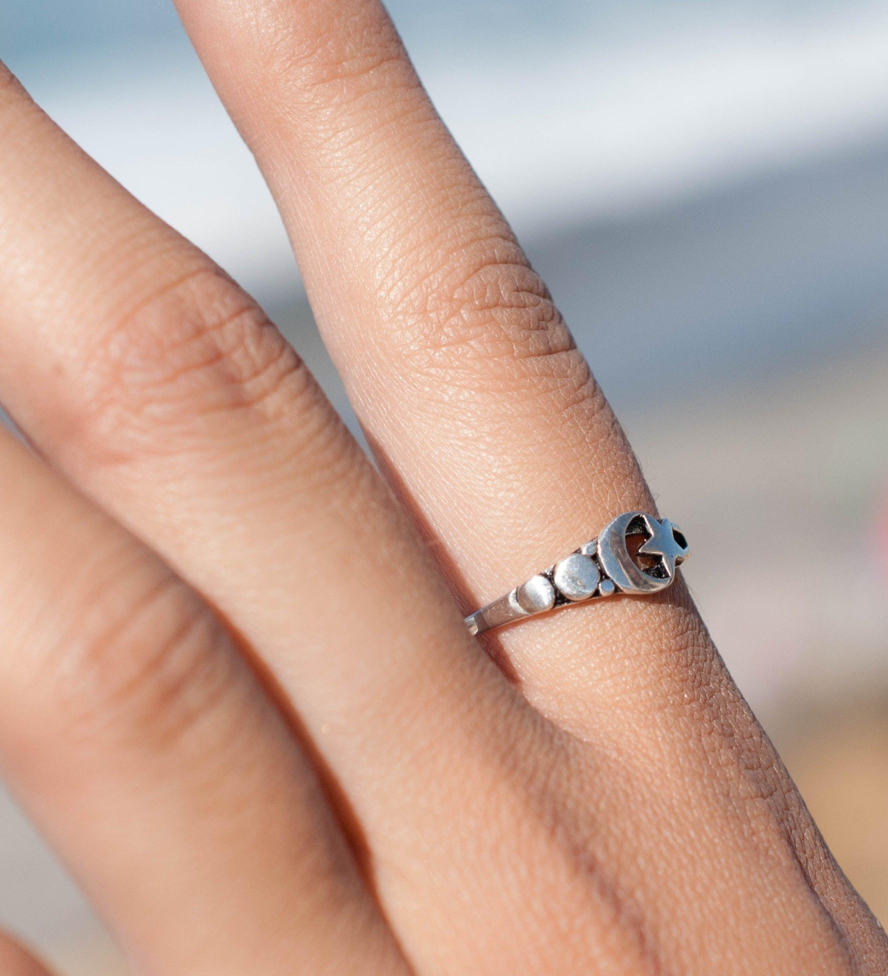Star Ring~ Sterling Silver 925~ SMR061 - Maresia Jewelry