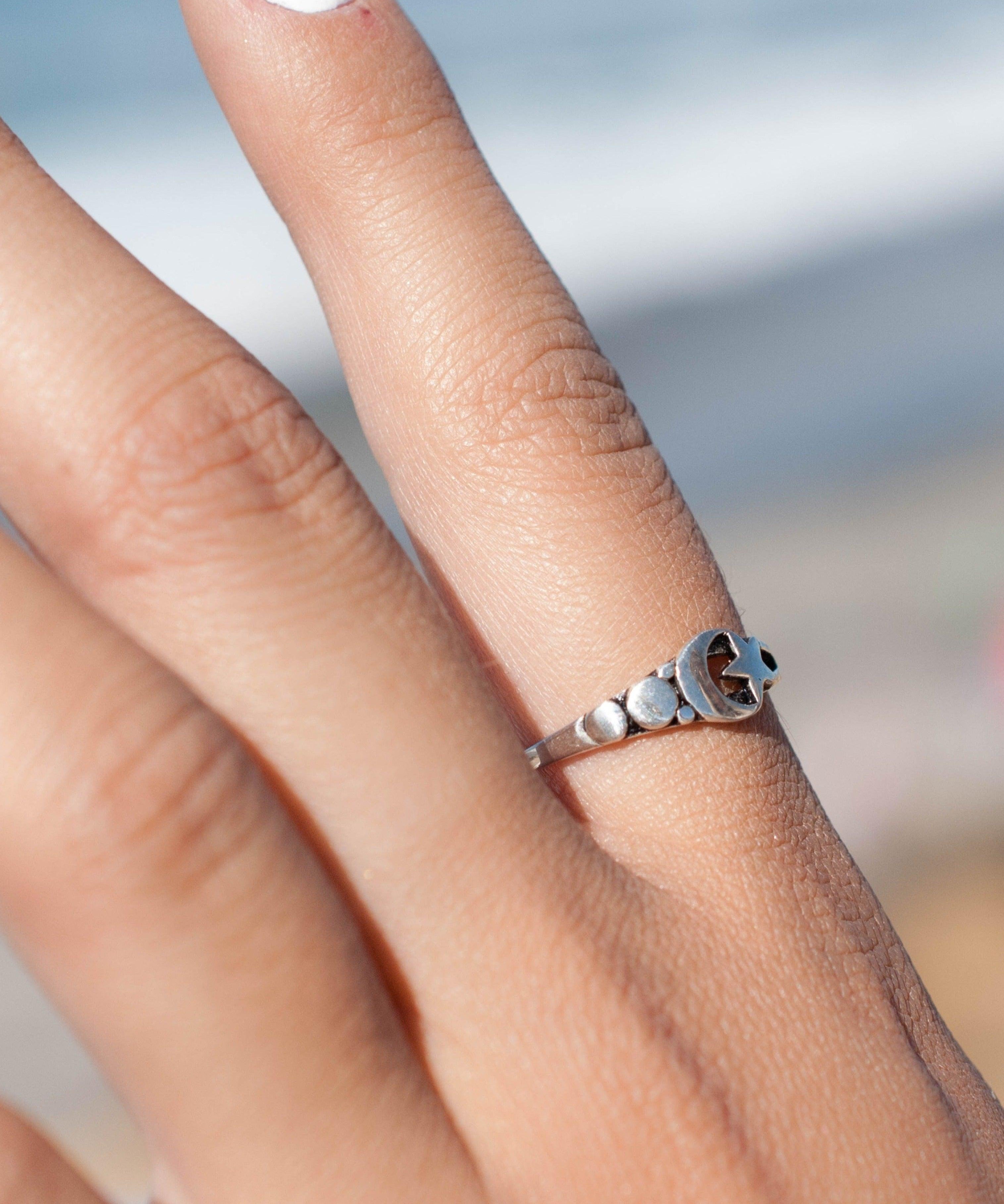 Star Ring~ Sterling Silver 925~ SMR061 - Maresia Jewelry