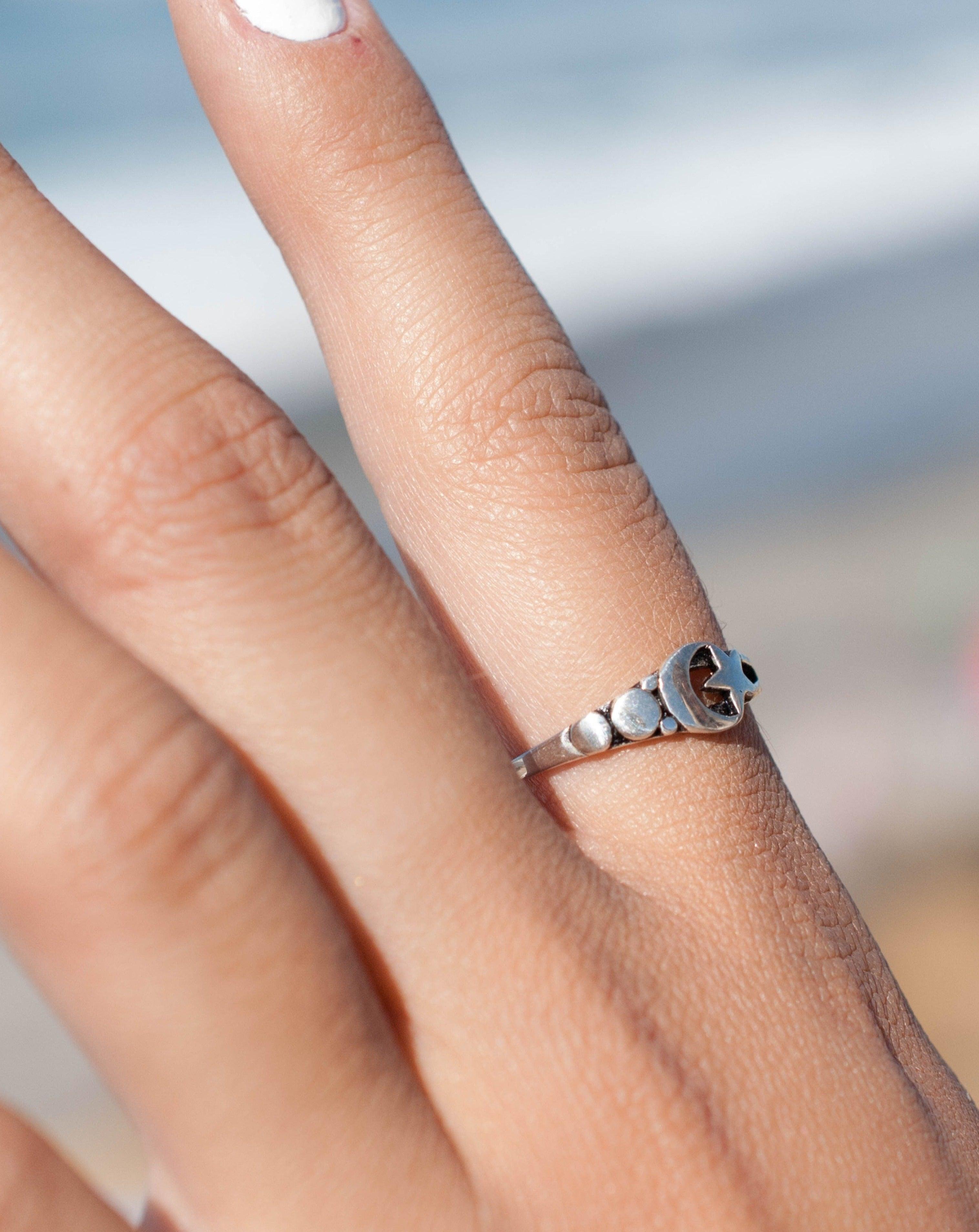 Star Ring~ Sterling Silver 925~ SMR061 - Maresia Jewelry