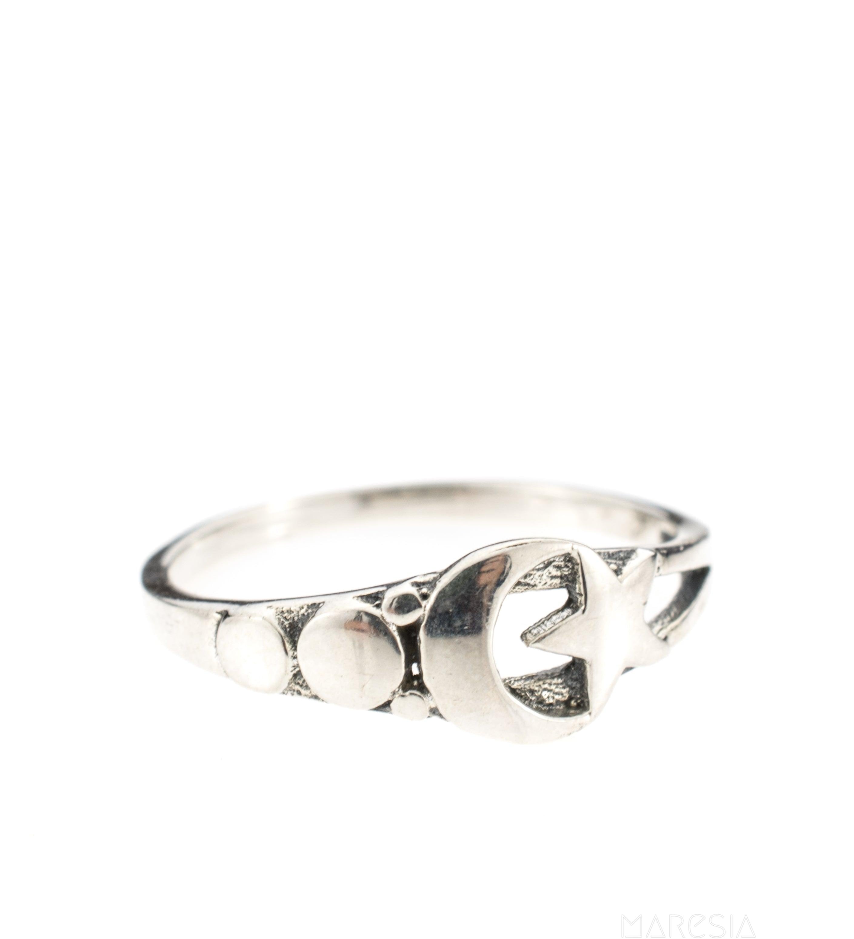 Star Ring~ Sterling Silver 925~ SMR061 - Maresia Jewelry