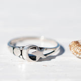 Star Ring~ Sterling Silver 925~ SMR061 - Maresia Jewelry