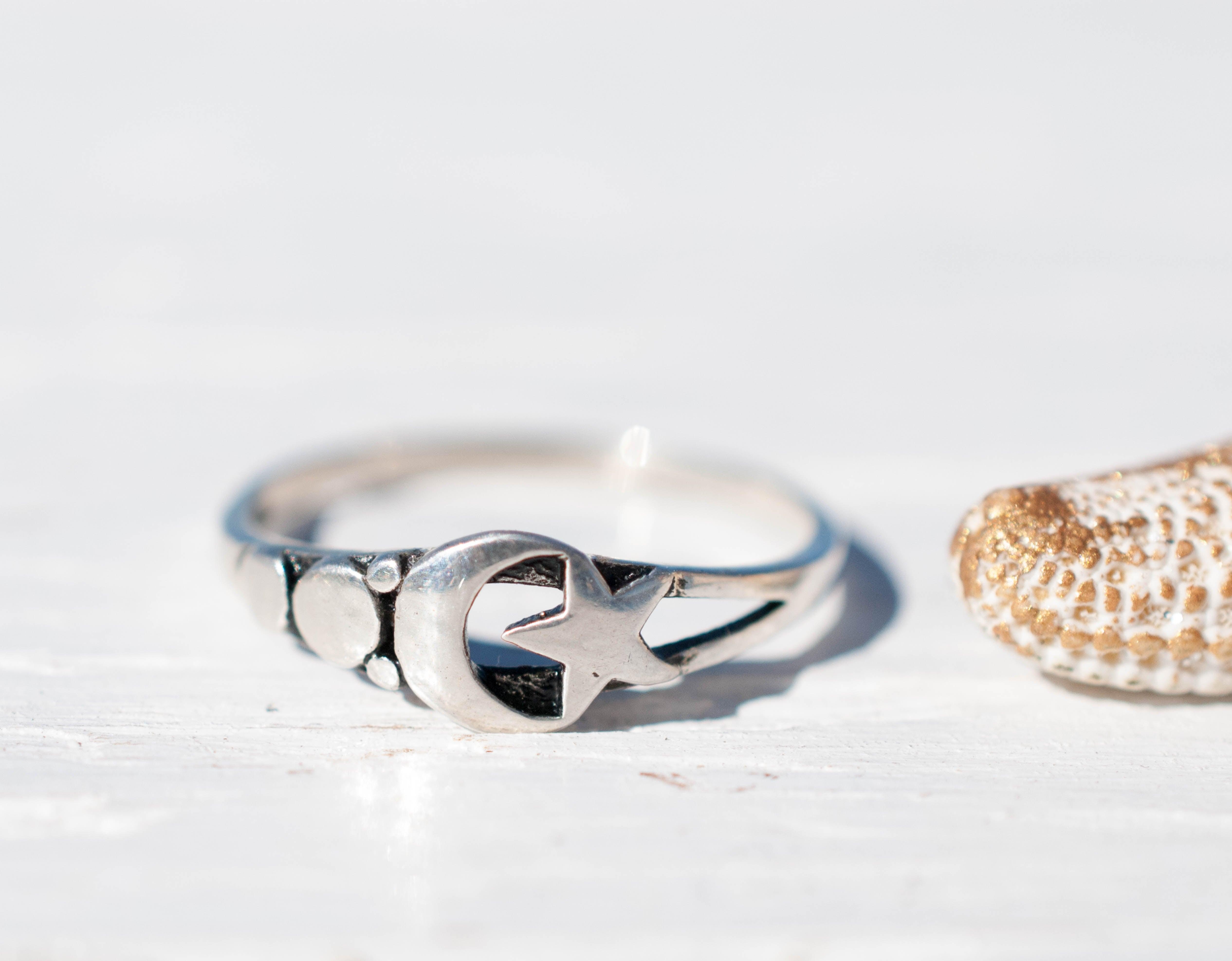 Star Ring~ Sterling Silver 925~ SMR061 - Maresia Jewelry