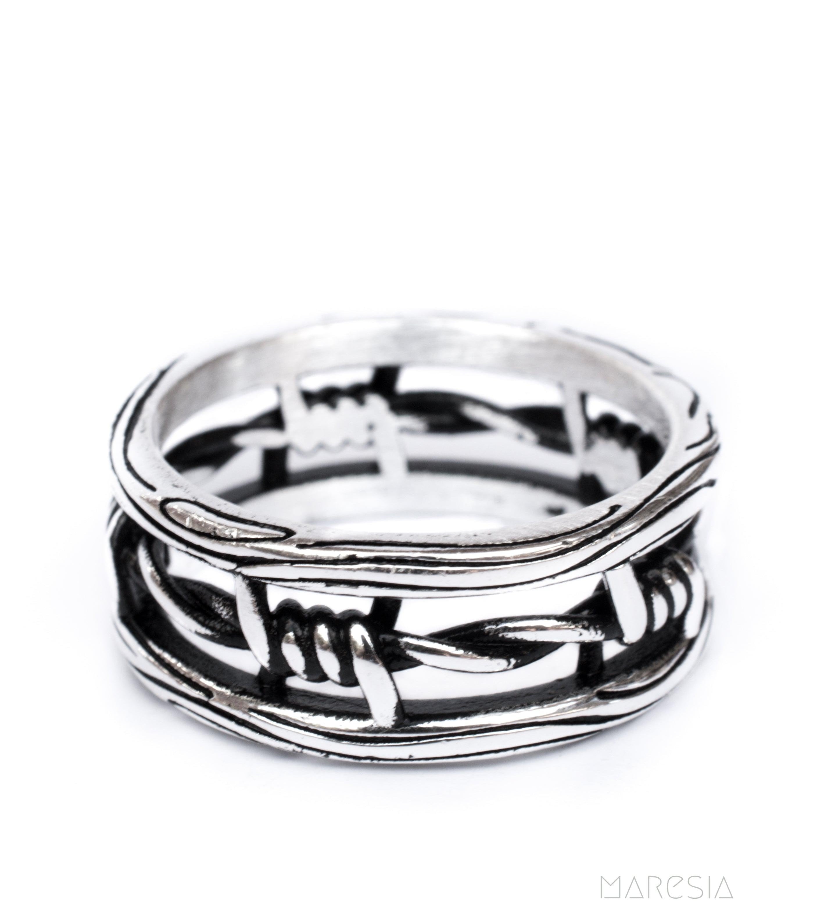 Steve Men's Ring ~ Sterling Silver 925 ~ - Maresia Jewelry