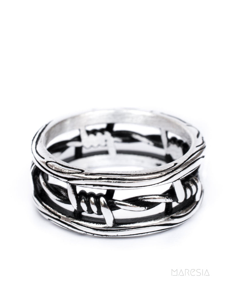 Steve Men's Ring ~ Sterling Silver 925 ~ - Maresia Jewelry