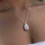 Suy Gemstone Necklace ~ Rose Quartz ~ Sterling Silver 925 ~MN012 - Maresia Jewelry