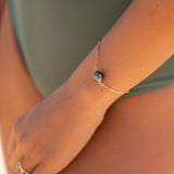 Tahitian Pearl Bracelet ~ Gold Filled or Sterling Silver 925 ~ Handmade ~ Hippie ~Bohemian ~Jewelry ~Stackable  MB0